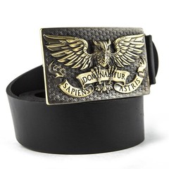 Fighting Owl belt buckle, Wild fighting bird Owl military solid brass belt buckl