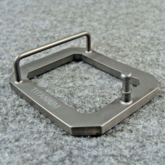 Pure Titanium Pin Belt Buckle Anti-allergic Belt Buckles Fit For 1.5 INCHES Belt