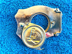 WESTERN BELT BUCKLE Silver Metal HORSE OR COIN MEN S ACCESSORIES CLASSIC LOOK
