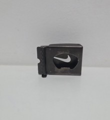 Beer Opener Nike Swoosh Logo Flip Belt Buckle Metal Rectangular 1.5 in