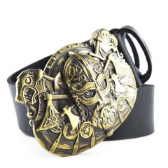 Belt buckle Viking; warrior belt buckle; Scandinavian warrior buckle
