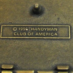 Handyman Club of America 1996 Men&rsquo;s Metal Belt Buckle
