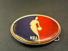 NBA Basketball Player Led Light Flashing Belt Buckle W/ Fresh Battery!