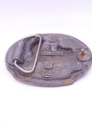 Vintage American 4-4-0 Steam Locomotive Belt Buckle 1987 C+J CJ1440 Railroad