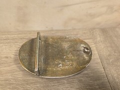 Civil War US Union Belt Buckle Brass Replica Vintage Oval