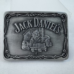 Vintage 2006 Jack Daniels Belt Buckle Scenes From Lynchburg Tennessee Whiskey