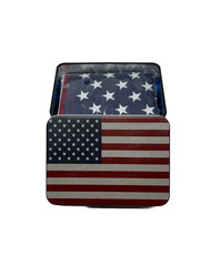 Belt Buckle Gift Set with 12 x 18 Inch American Flag with USA Flag Tin – Texas