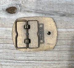 Handyman Club Of America Life Member Tool Shop Carpenter Mens Belt Buckle BRASS