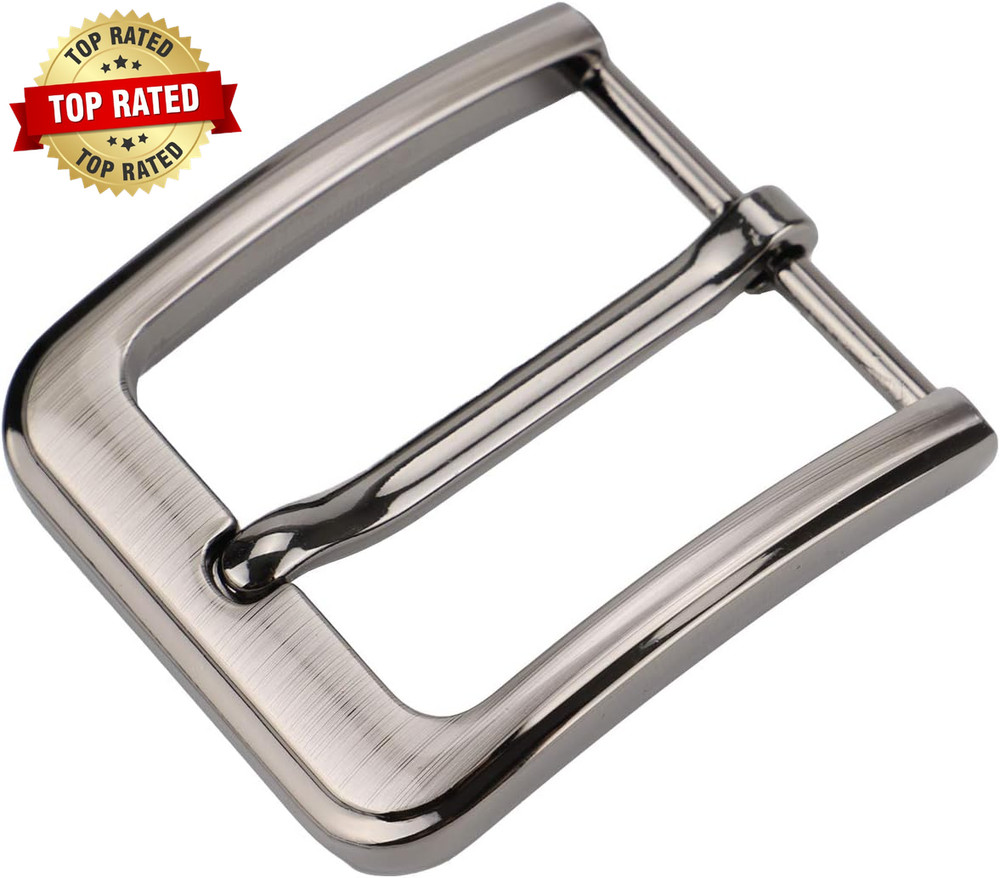 1.5 Inches (38-40 Mm) Belt Buckle Single Prong Square Replacement Buckle for Men