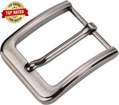 1.5 Inches (38-40 Mm) Belt Buckle Single Prong Square Replacement Buckle for Men