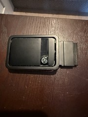 Black Belt Buckle Only, Reversible 2 Sided Flip Studded