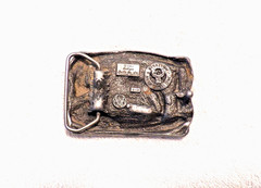 VINTAGE BELT BUCKLE CANADA NORTH AMERICAN COUNTRY WILD & WONDERFUL SISKIYOU BB10