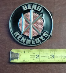 Dead Kennedys Belt Buckle Punk 2005 – Crass NOFX Circle Jerks