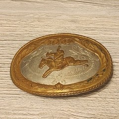 Choice – Vintage Belt Buckle – Buckle – Western – Show Horse – Wagon – Saddle