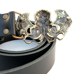 Belt buckle Cthulhu, Cthulhu Myths solid brass belt buckle, Skull belt buckle,