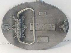 1982 Siskiyou Belt Buckle: The Eagle O-10