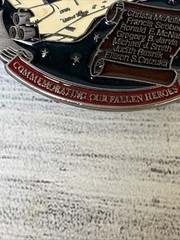 1986 VTG Challenger Commemorating Our Fallen Heroes Collectible Belt Buckle!!