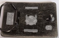 Vintage Great American Buckle Co 1970s Horse 3D Graphics Rodeo # D7 48 USA