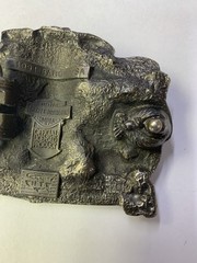 Vintage HARLEY DAVIDSON belt buckle H-411 1991 Baron USA Hog Toys Rare