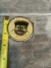 Artifakt Belt Buckle Bigfoot Cartoon Round Circle