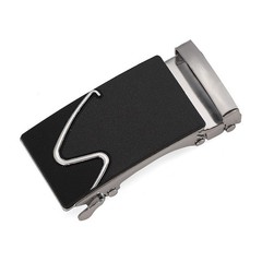 Classic Men’s Automatic Slide Buckle Rectangle Ratchet Belt Buckle Replacement