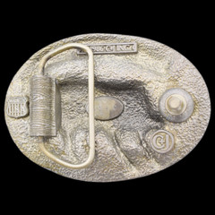 Wild Boar Pig Hog Vintage Belt Buckle