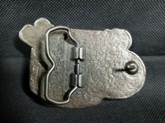 Bluegrass Music Guitar Banjo Fiddle 3D Belt Buckle Brass Music 3×2.5 Hillbilly *