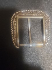 Ariat Belt Buckle Silver Tone Limited Edition 2007 Western Style Pre-owned