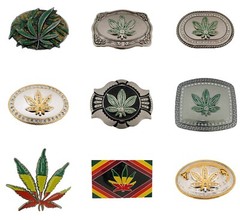 Bikers Weeds Rasta Juddah Reggae Culture Musician Belt Buckles Halloween Party