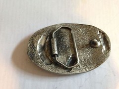 Hunting Scene Belt Buckle