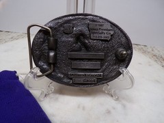 1987 Cherokee Iowa Rodeo Limited Ed #172 Of 300 Belt Buckle Cowboy Barrel Racing