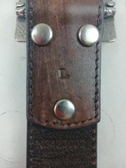 Nocona Silver Tone Western Cross Turquoise Inlay Rectangular Large Belt Buckle