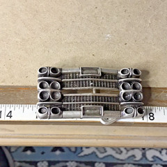 Brent Williams 2004 Double Grille Belt Buckle ~Z53~