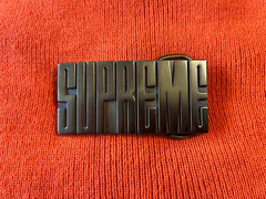 Supreme Brass Belt Buckle 2014 New York BB SIMON True Religion Robins Jeans