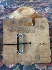 Gold Tone Horse Head With Metal Backing Belt Buckle