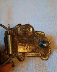 The Great American Buckle Co. USA Truckering Belt 36 In Buckles1980~Serial #234