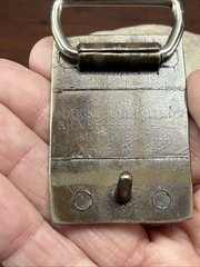 Vintage Official Ducks Unlimited Silver Bronze Limited Edition Belt Buckle