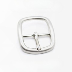 1X 30mm Belt Buckle Single Prong Rectangle Replacement Tongue Pin Buckle for Men