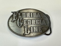 Florida Georgia Line Country Music Rock band 2013 Metal Concert Belt Buckle