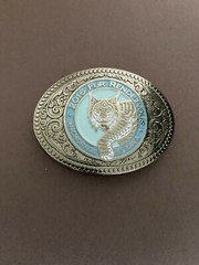2016 FUR RONDEZVOUS LYNX BELT BUCKLE ANCHORAGE ALASKA