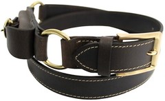 Double Ring with Pouch Leather Hobble Belt Chestnut NEW – All Sizes