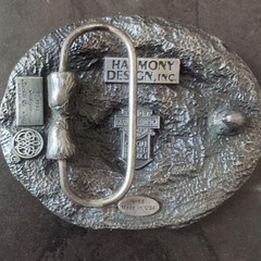Harley-Davidson belt buckle only 1991 Harmony Design Siskeyyou N-68 Bald Eagle