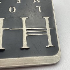 HIM Band Love Metal Belt Buckle: Used, Silver And Black, Rare, Vintage