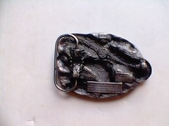 Vtg 1985 Siskiyou Buckle Co. I&rsquo;d Rather Be Fishing Belt Buckle USA M-30 Enameled