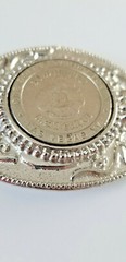 MGM Grand Las Vegas Boyd the Bear One Dollar Gaming Token Belt Buckle