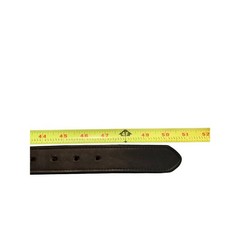 Duluth Trading Co Men&rsquo;s Lifetime Leather Belt 44 Brown Brass Buckle Heavy Duty