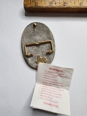 Cheyenne Trap And Shoot Club Trophy Belt Buckle 2013 Singles Vet