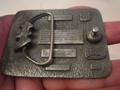 VINTAGE JEFF GORDON WINSTON CUP BELT BUCKLE – LIMITED EDITION HEAVY GW-18