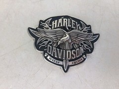 2005 Harley-Davidson Motor Cycles 4&Prime;x3&Prime; Belt Buckle Eagle Wings