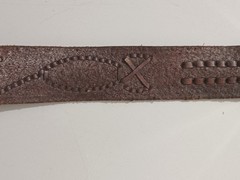 Authentic Barry Kieselstein Cord Vintage Sterling Alligator Belt & Buckle👍Rare